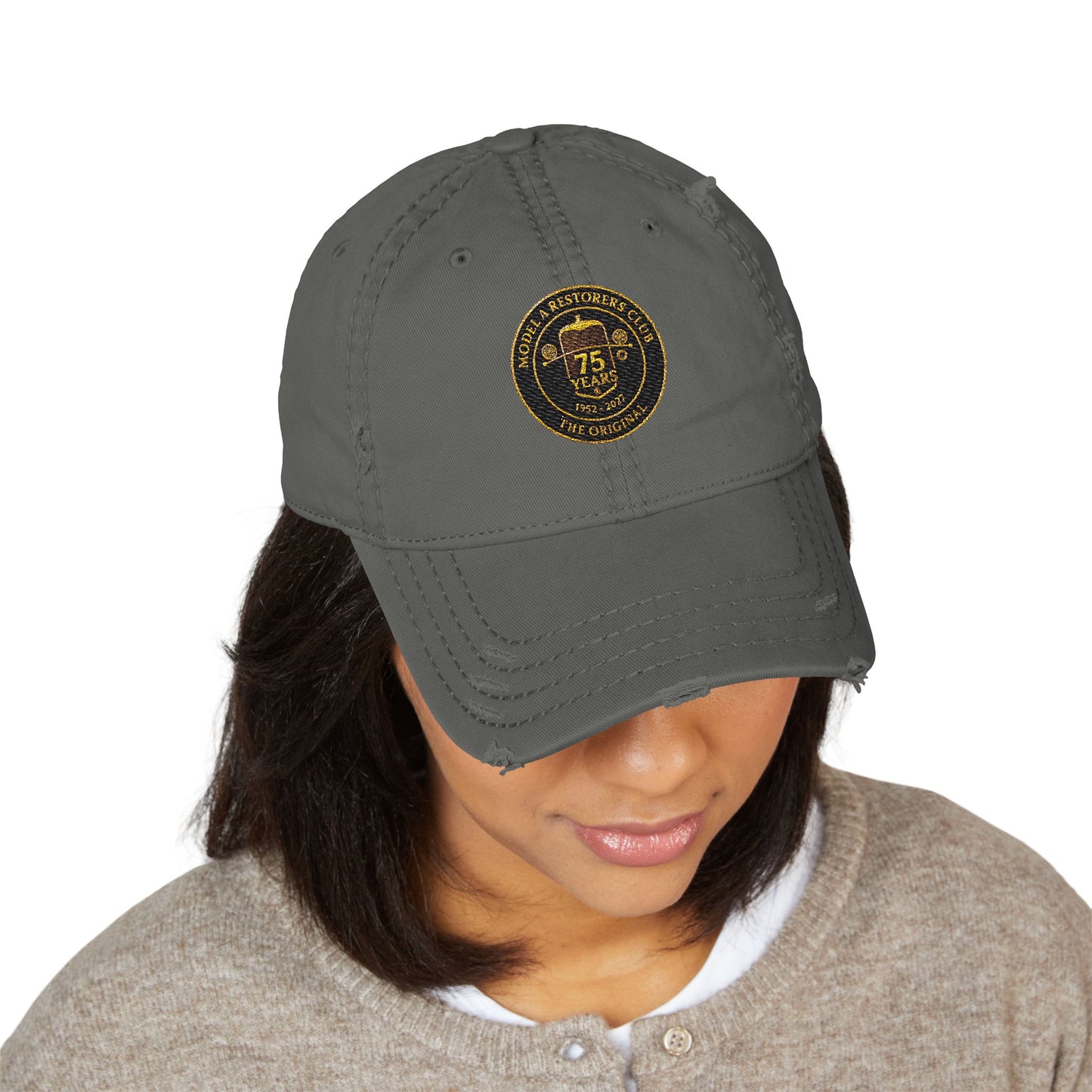 MARC 75th Anniversary — Distressed Embroidered Dad Hat