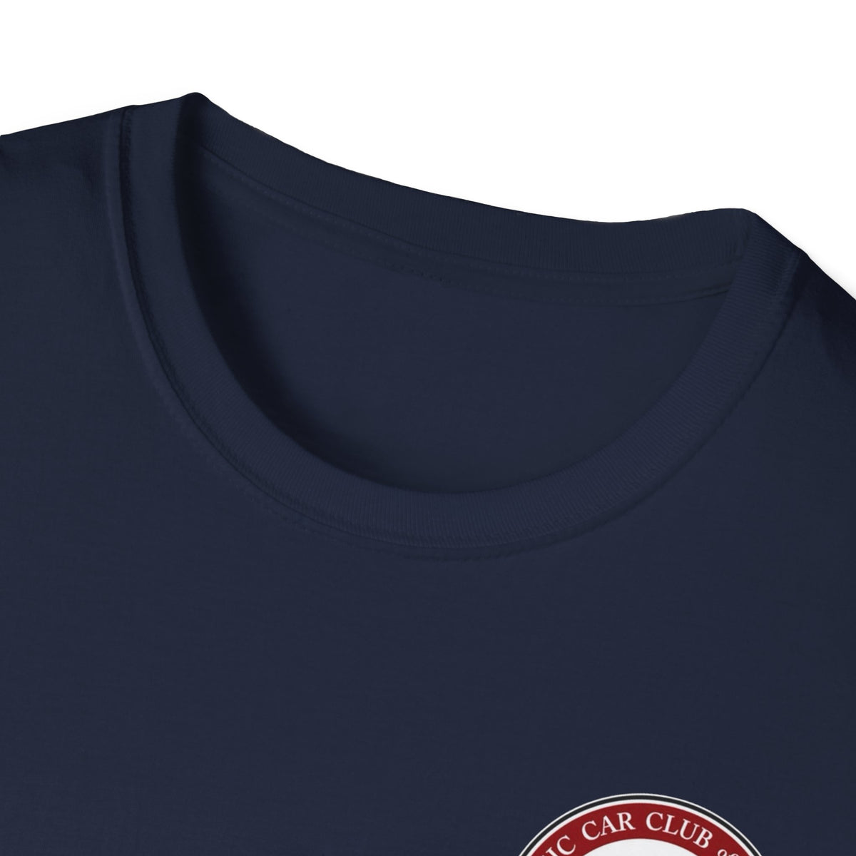 Classic Car Club of America Greater Illinois Region — Unisex Softstyle T-Shirt Front and Back Logos