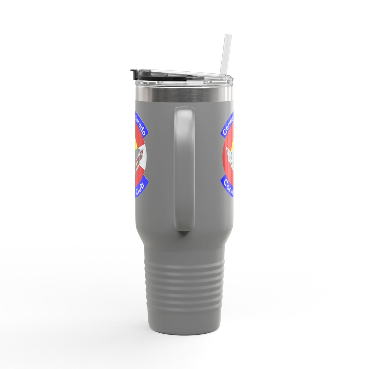 Central Colorado Corvette Club - Logo 40oz Insulated Travel Mug