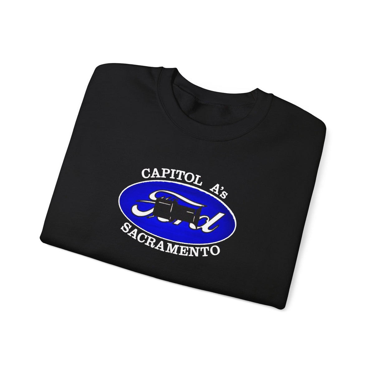 Capitol A's (front print) Unisex Heavy Blend™ Crewneck Sweatshirt