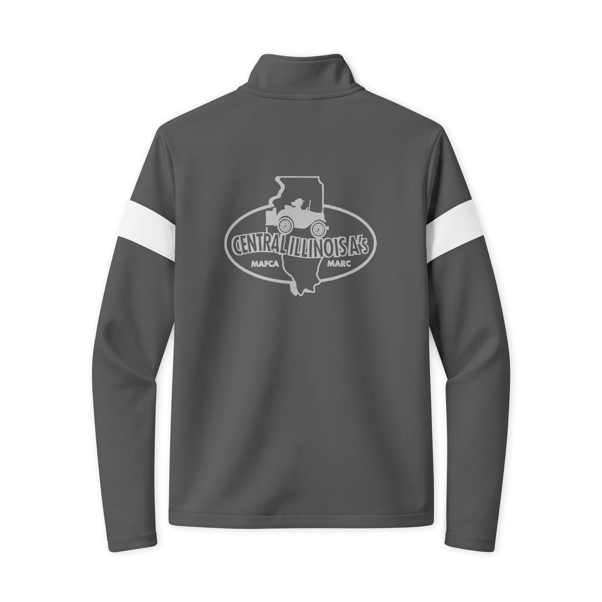 Central Illinois A's Travel Full-Zip Jacket - Front and Back Logos