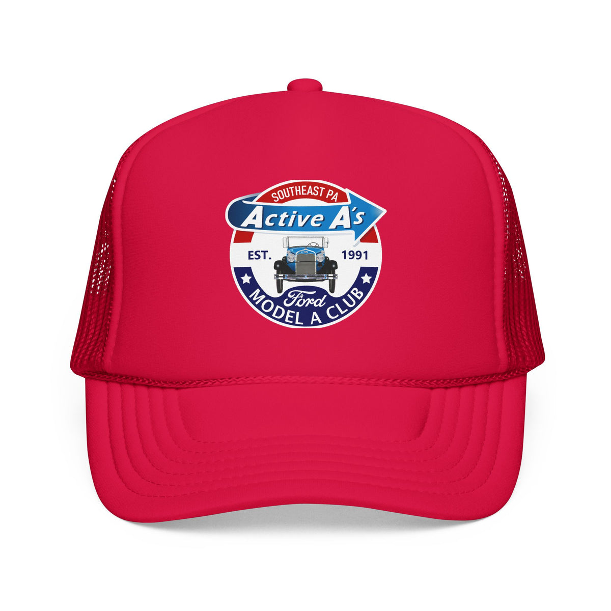 Active A's Ford Model A Club Printed Trucker Hat