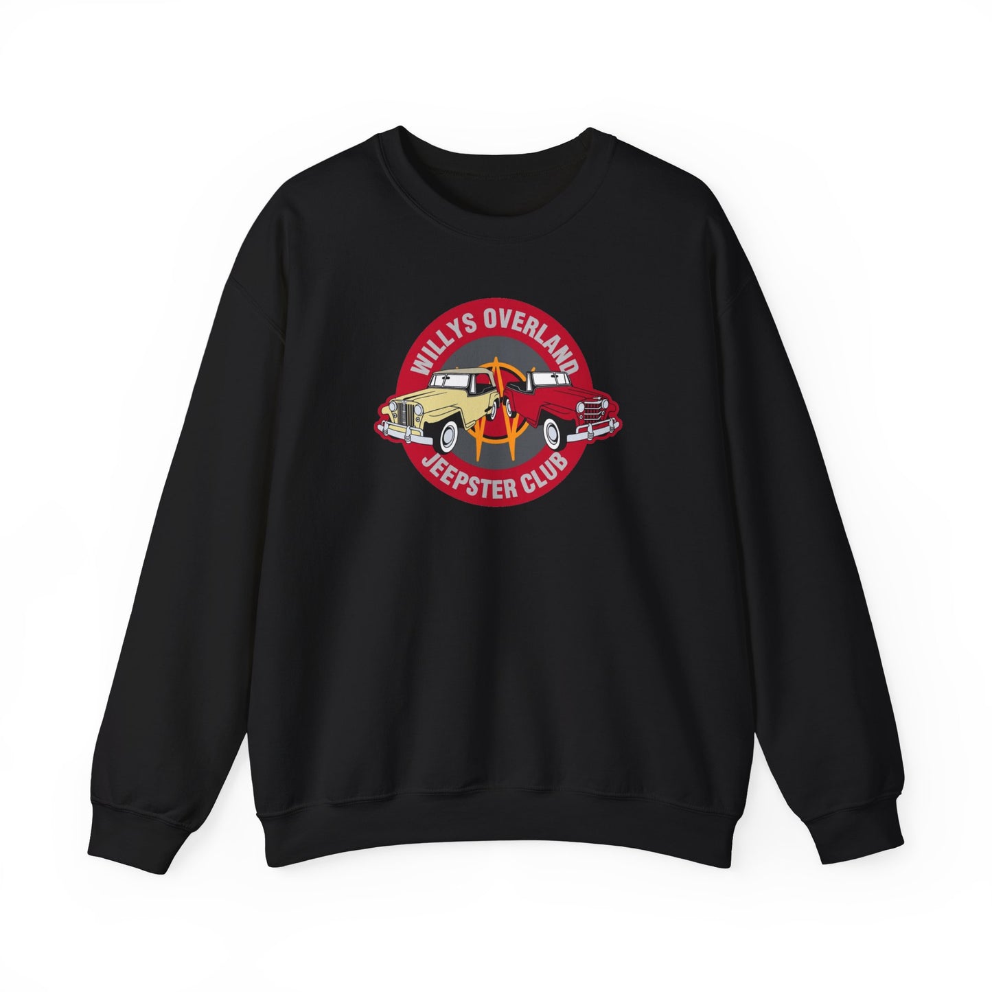 Willys Overland Jeepster Club Sweatshirt - Unisex Heavy Blend™ Crewneck Sweatshirt