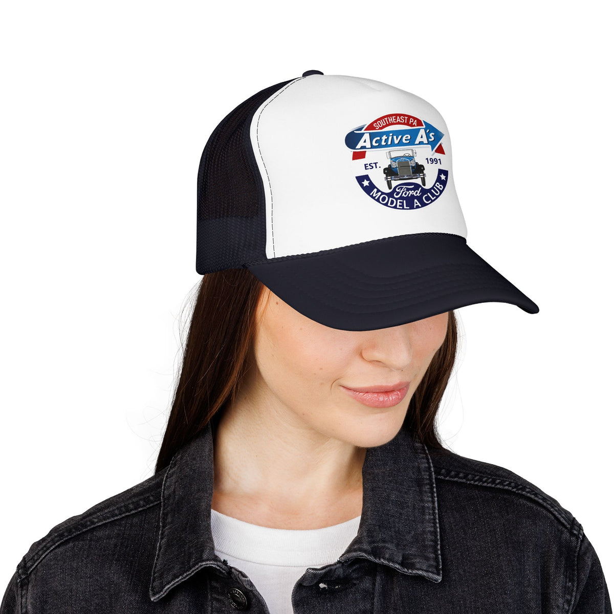 Active A's Ford Model A Club Printed Trucker Hat
