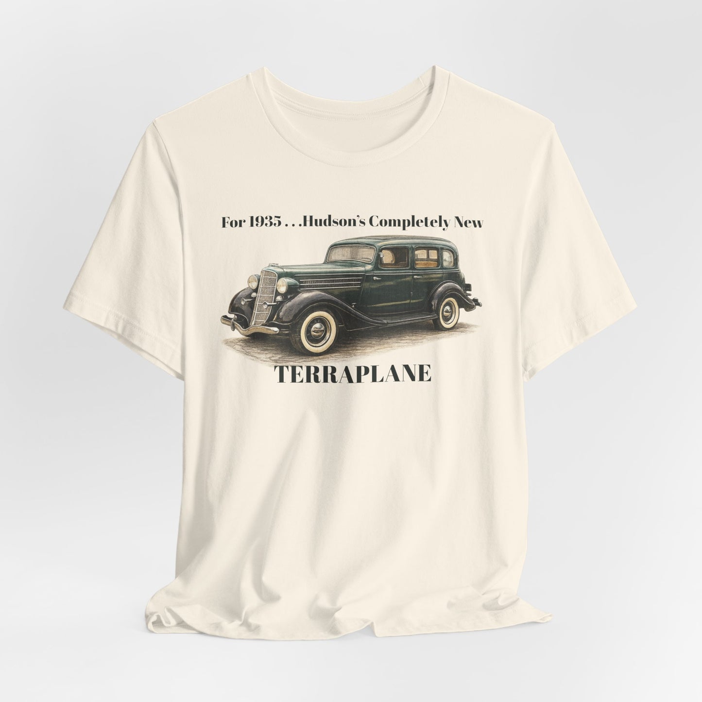 1935 Hudson Terraplane Classic Auto T‑Shirt Tee – Unisex Jersey Short Sleeve Tee (BJ)