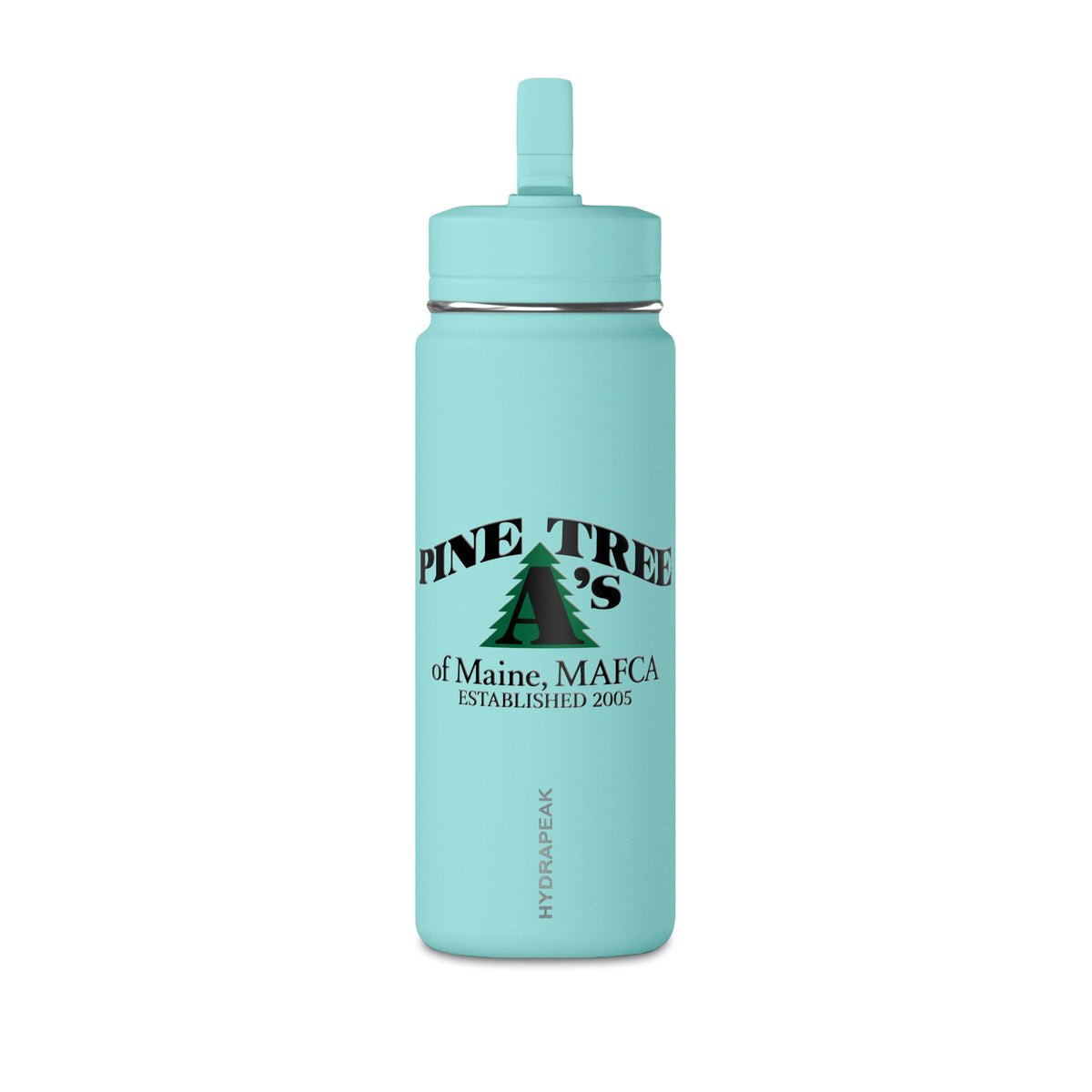 Pine Tree A's of Maine, MAFCA - Mini Water Bottle, 20oz