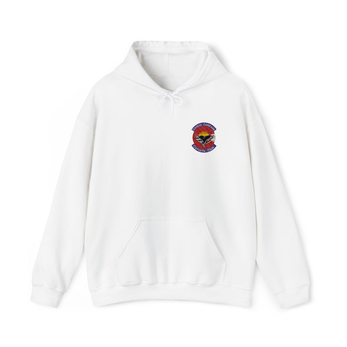 Central Colorado Corvette Club Embroidered Hoodie
