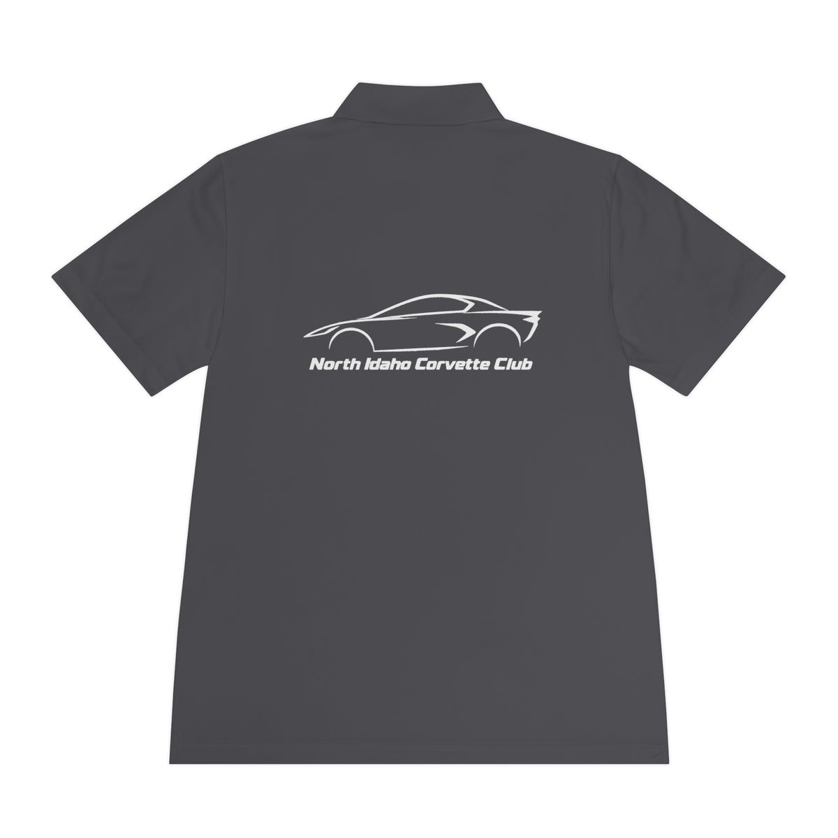 North Idaho Corvette Club Performance Polo with Front and Back Logos