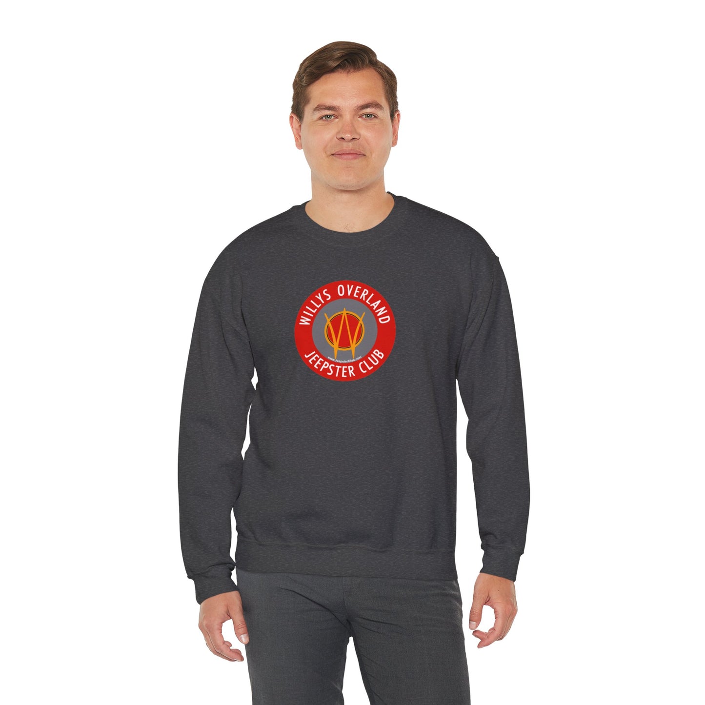 Willys Overland Jeepster Club Sweatshirt - Unisex Heavy Blend™ Crewneck Sweatshirt