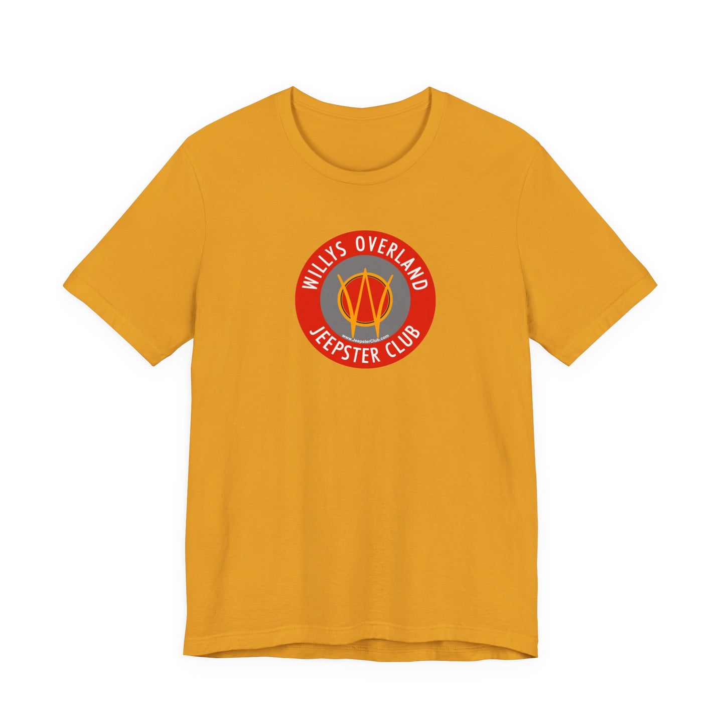 Willys Overland Jeepster Club Graphic Tee - Unisex Jersey Short Sleeve Tee