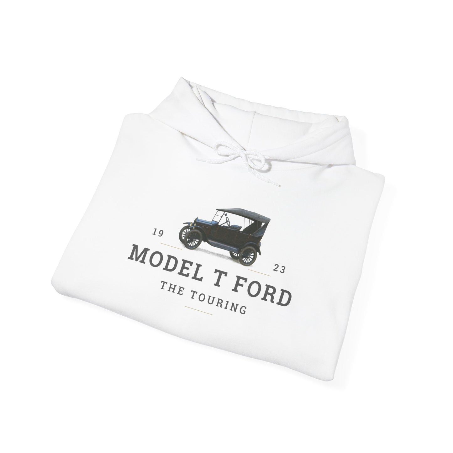 1923 Model T Ford Touring Hoodie – Vintage Touring Car Graphic Sweatshirt