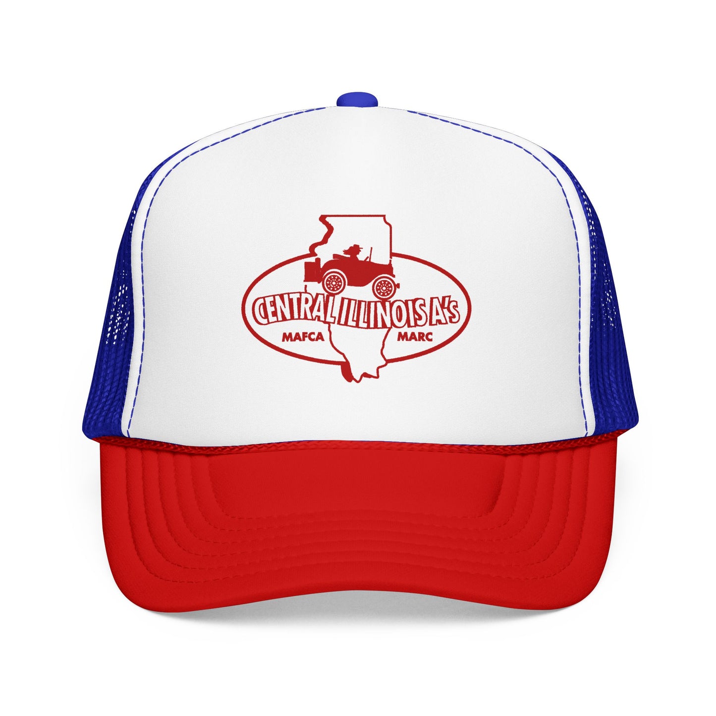 Central Illinois A's Foam Trucker Hat - Printed