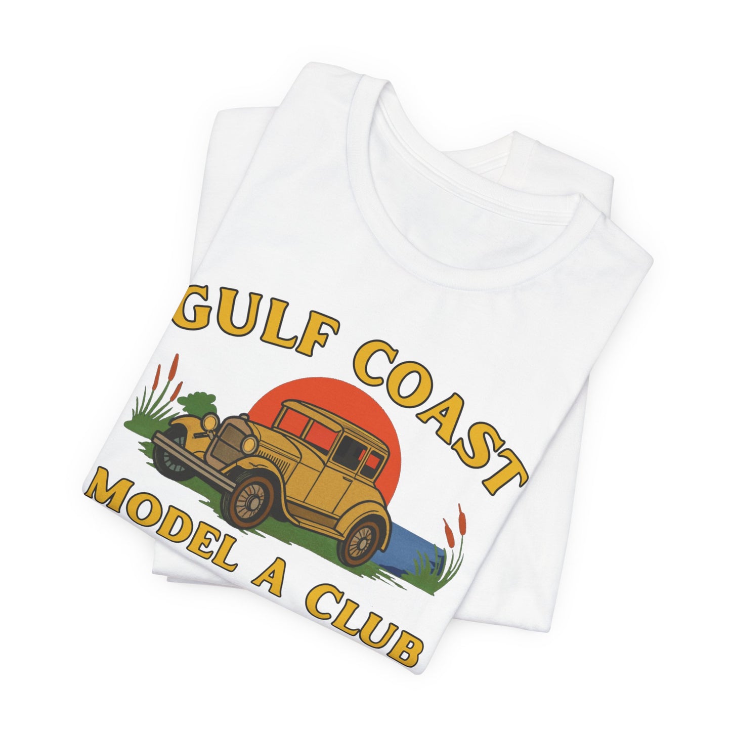 Gulf Coast Model A Club Tee — Vintage Car Graphic T-Shirt