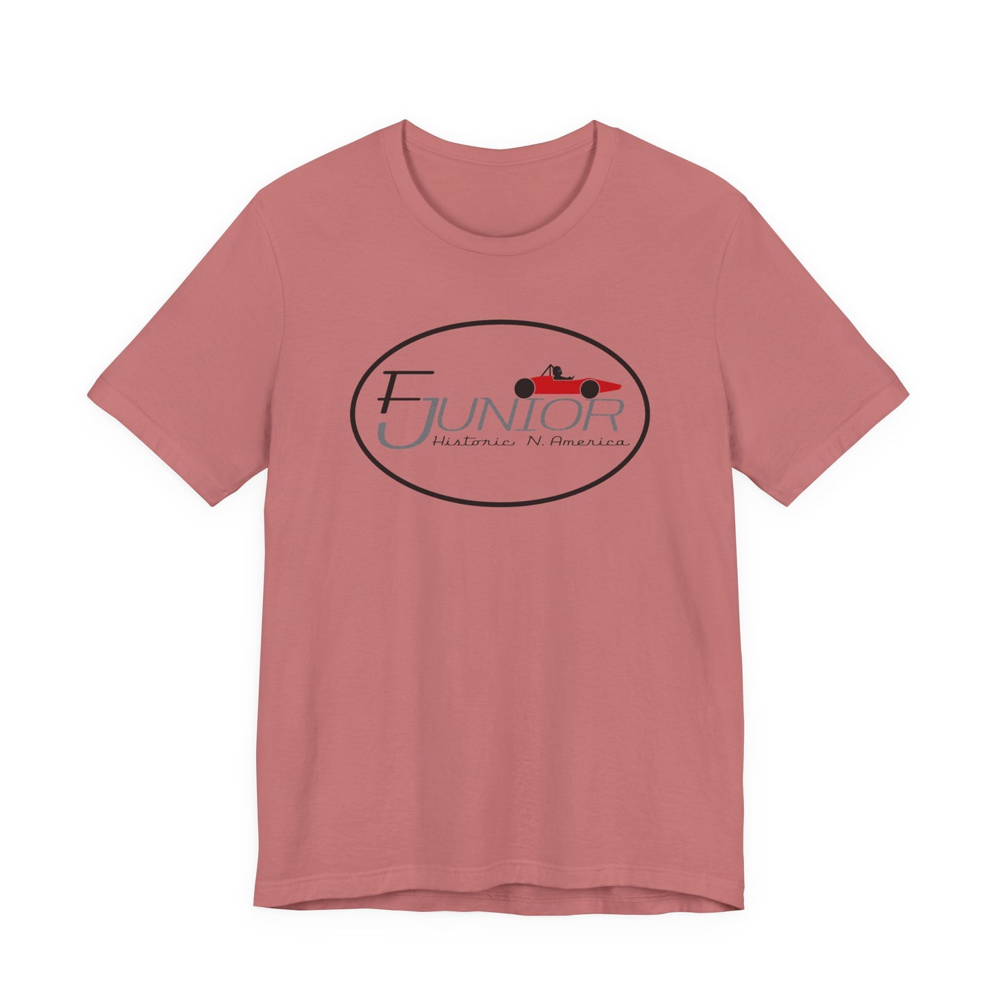 F Junior Historic N. America Racing Logo T-Shirt — Vintage Race Car Graphic Tee