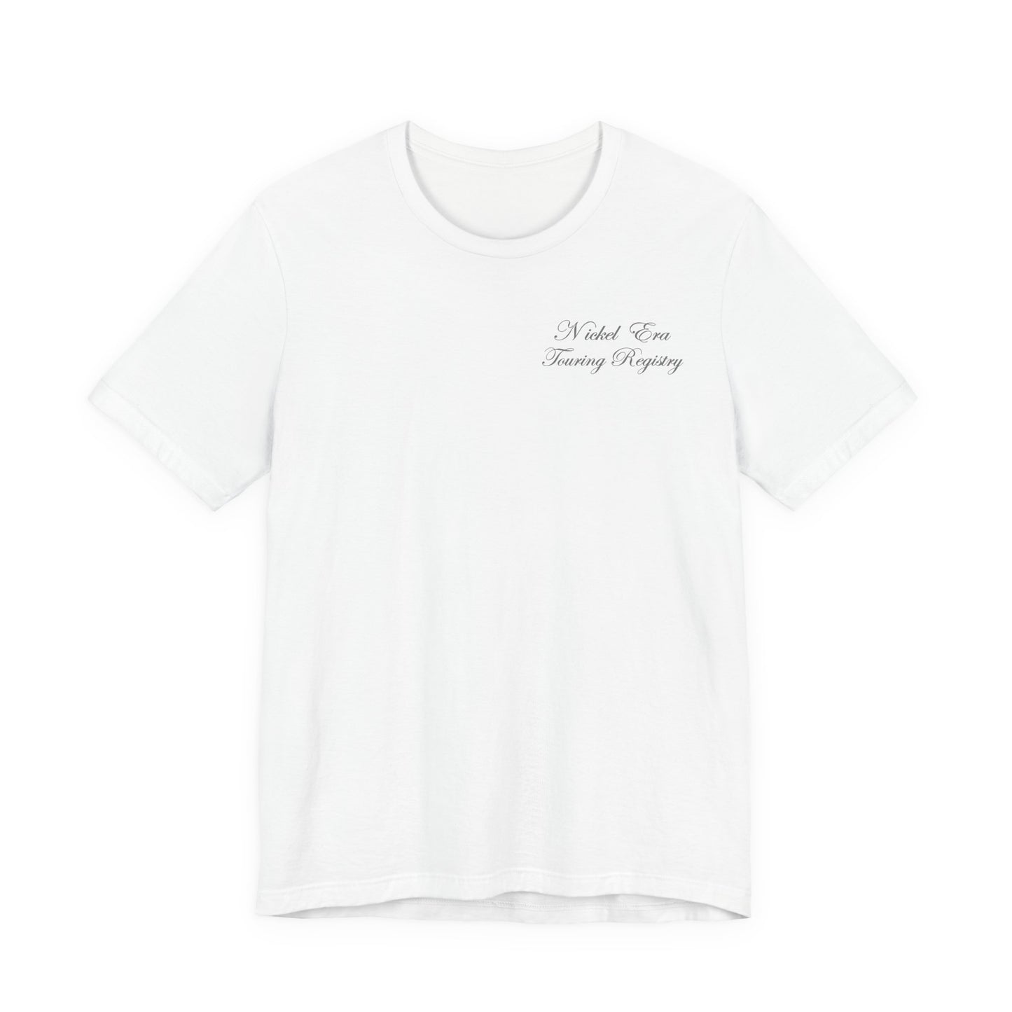 Nickel Era Touring Registry Chest Tee - Casual Cotton T-Shirt