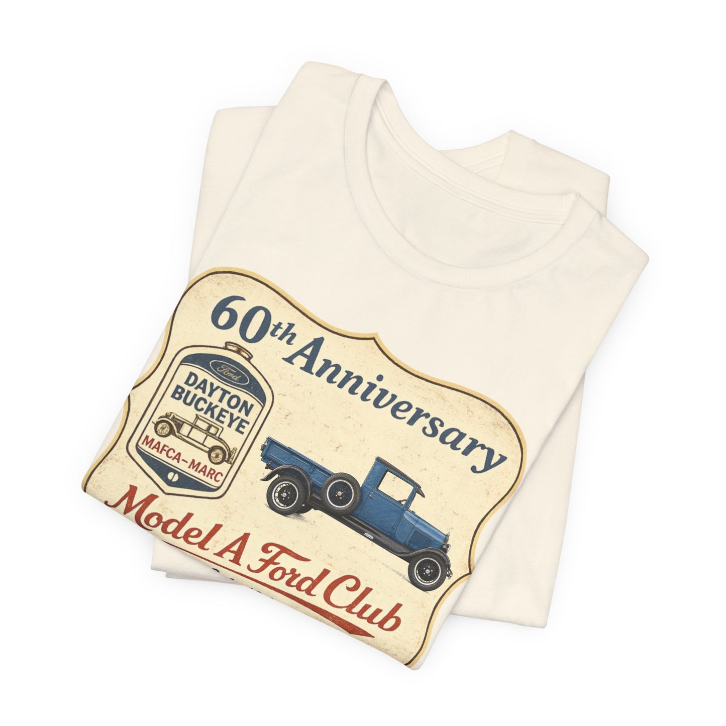 Dayton Buckeye Model A Ford Club 60th Anniversary Tee (RBS)