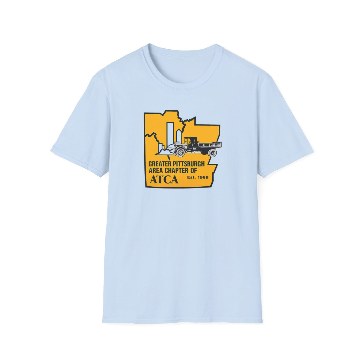 Greater Pittsburgh Area Chapter of ATCA T-Shirt — Unisex Softstyle T-Shirt