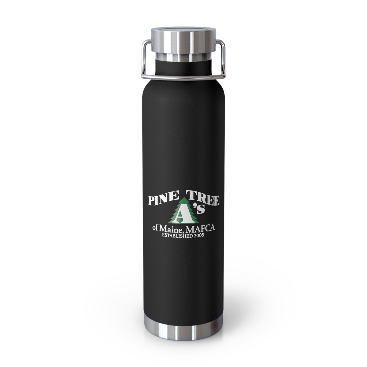 Pine Tree A's of Maine, MAFCA 22oz Copper Vacuum Insulated Water Bottle