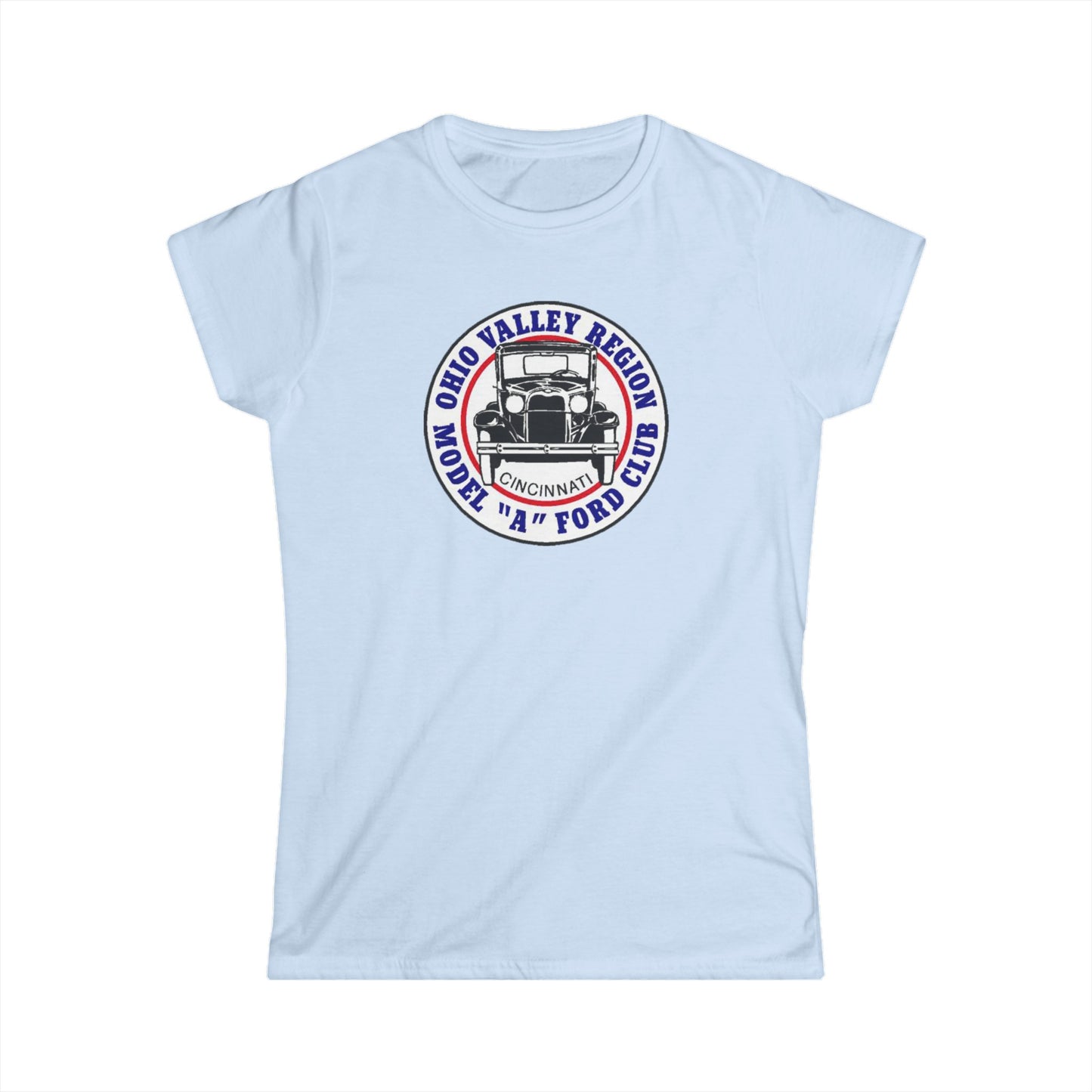 Ohio Valley Region Model A Ford Club Women's Softstyle Tee