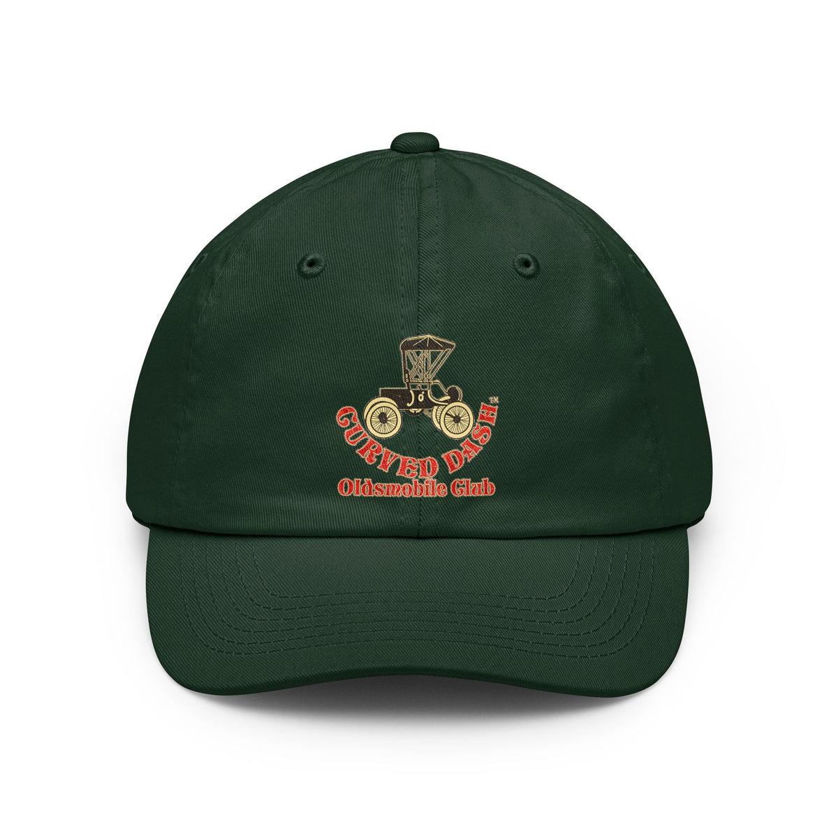 Curved Dash Oldsmobile Club Printed Dad Hat