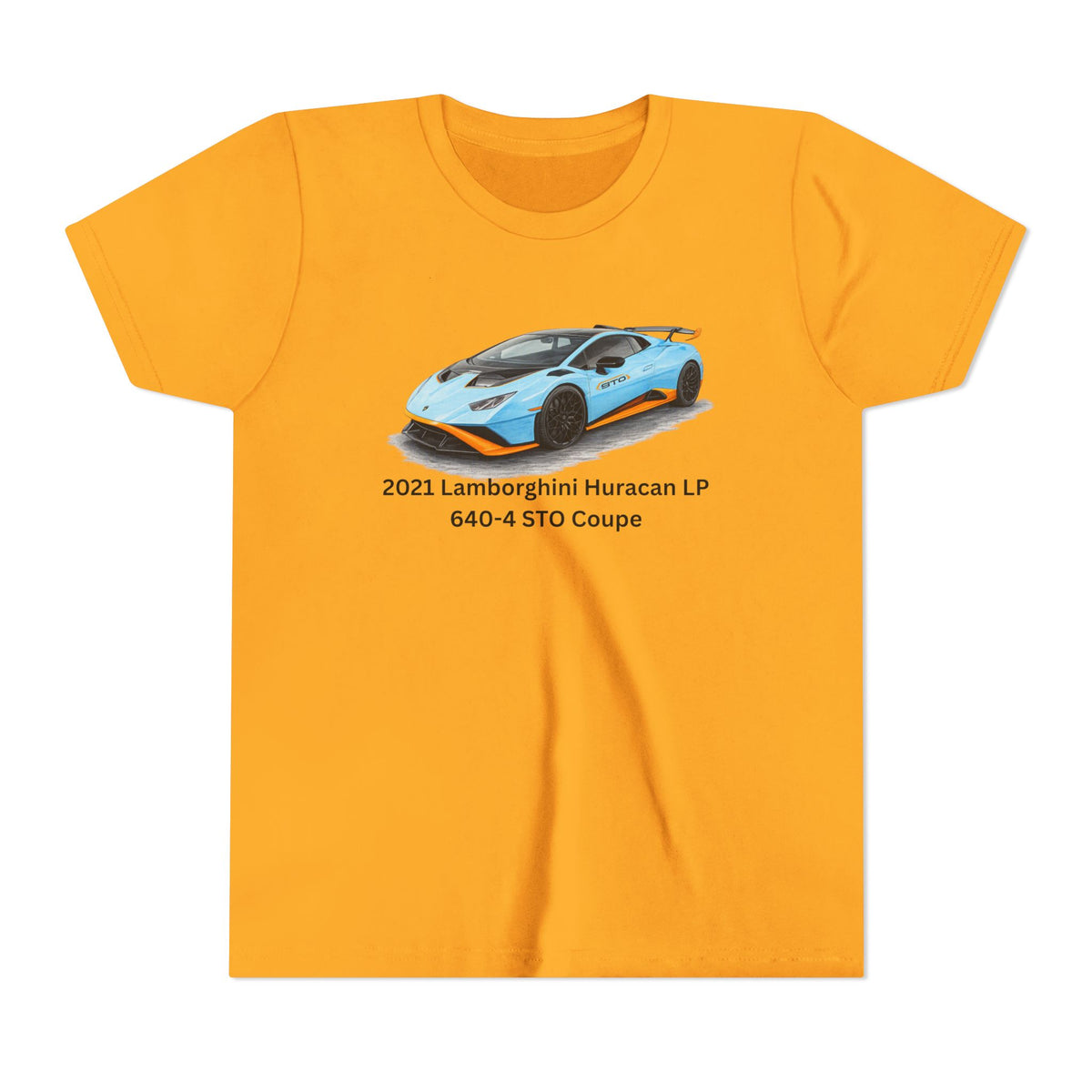 2021 Lamborghini Huracan LP 640-4 STO Coupe Youth T-Shirt