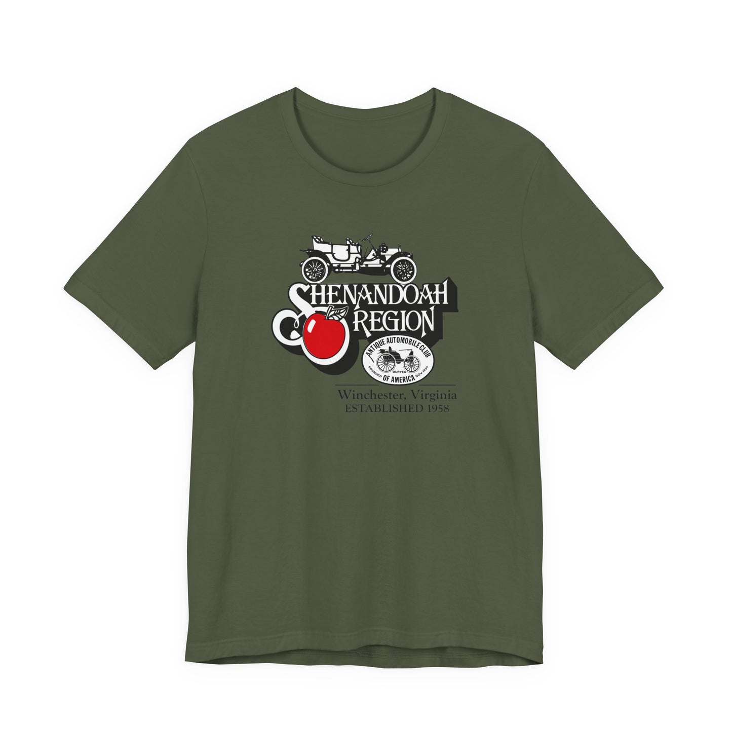 Shenandoah Region AACA - Large White Logo