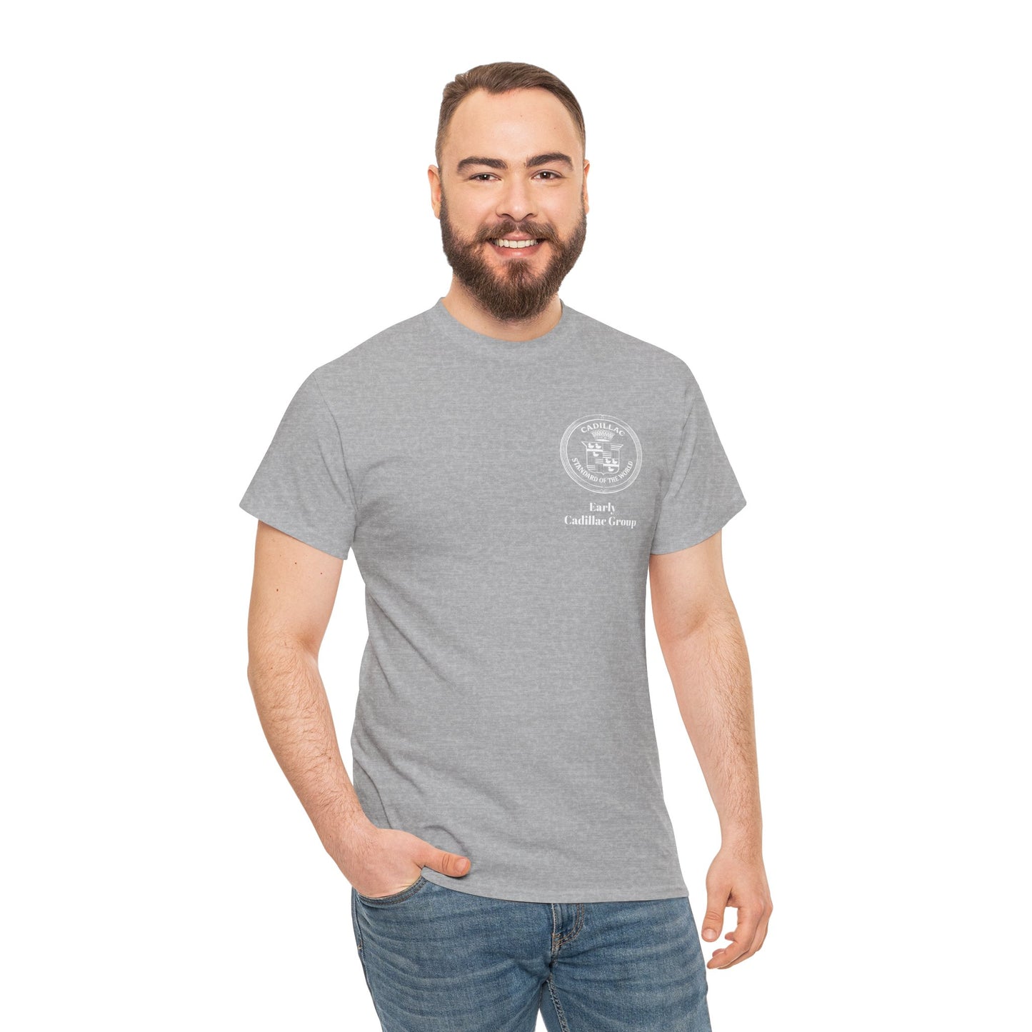 Early Cadillac Group Tee — "Standard of the World" T-Shirt