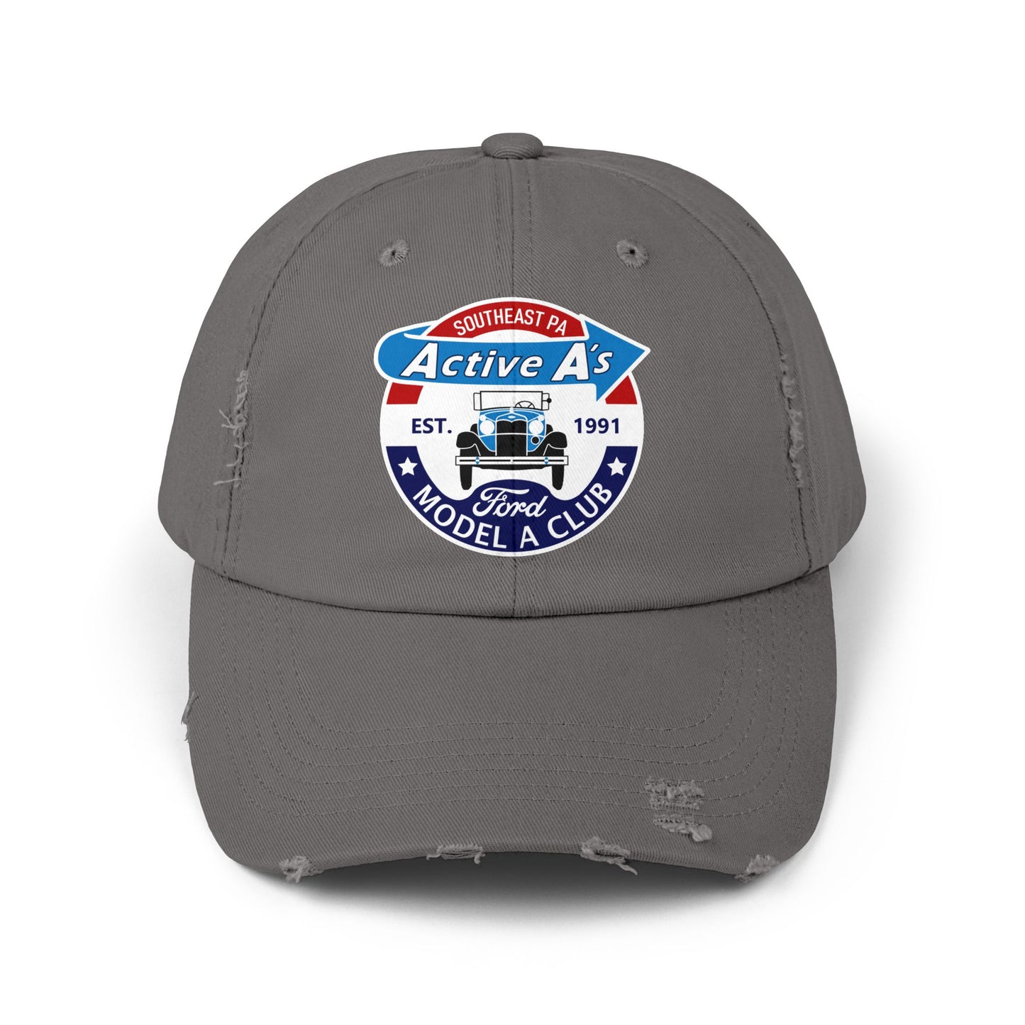 Active A's Ford Model A Club Distressed Cap (Printed)