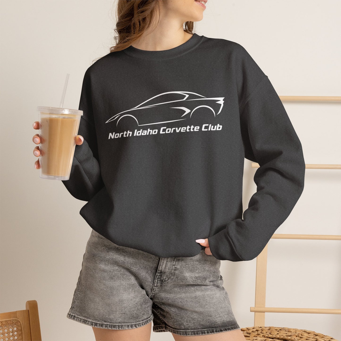 North Idaho Corvette Club Unisex Heavy Blend™ Crewneck Sweatshirt