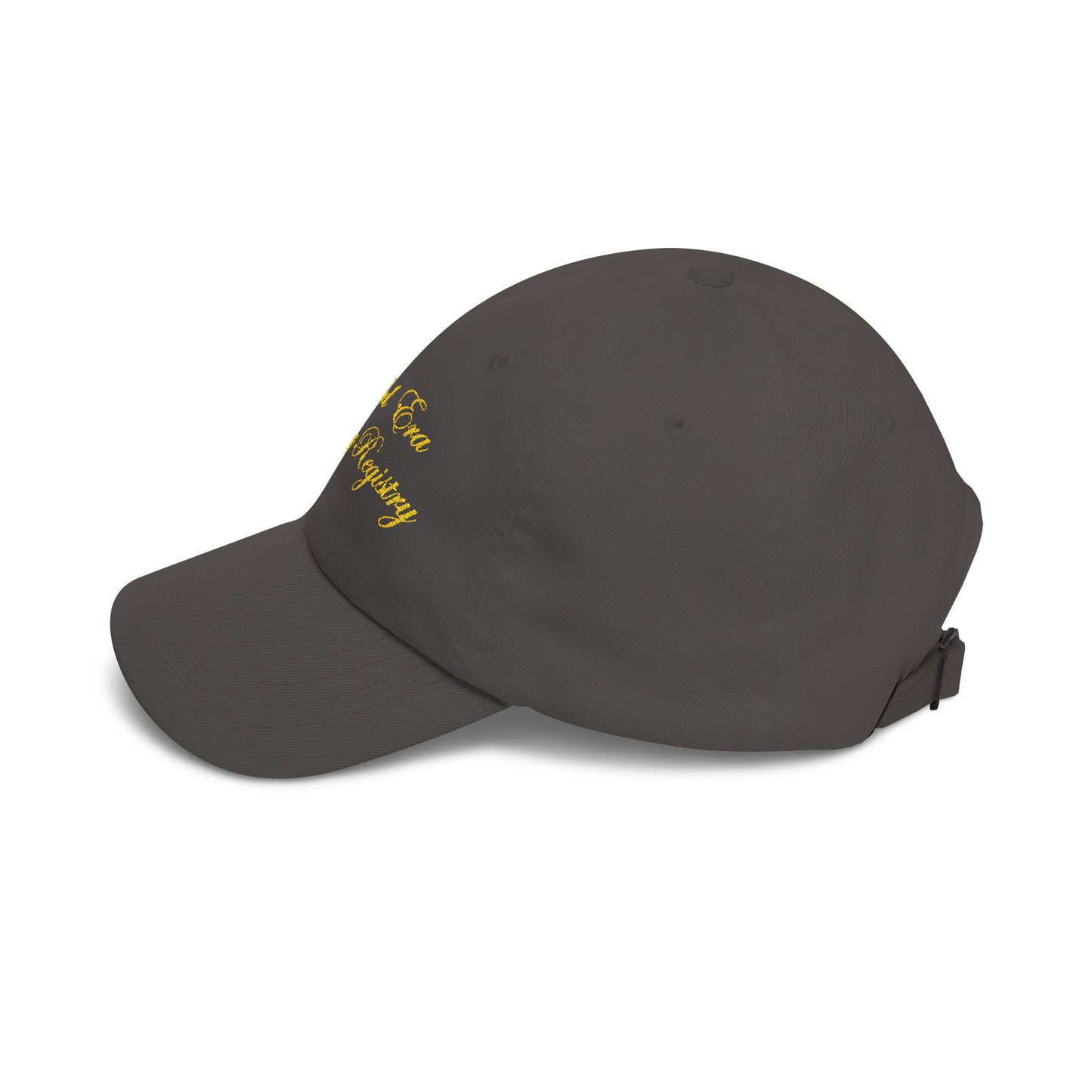 Nickel Era Touring Registry Embroidered Dad Cap — Gold Script