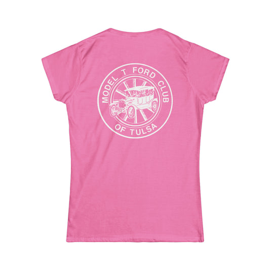 Model T Ford Club of Tulsa Women's Softstyle Tee