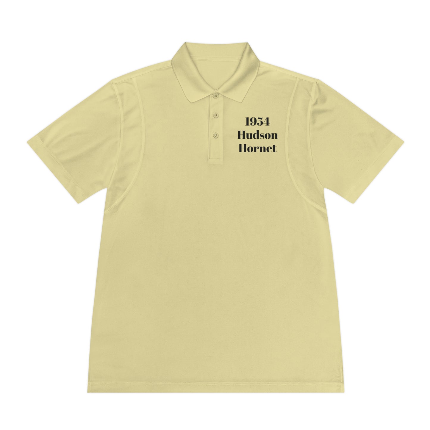 1954 Hudson Hornet Polo — Vintage Classic Car Men’s Sport Shirt (JF)