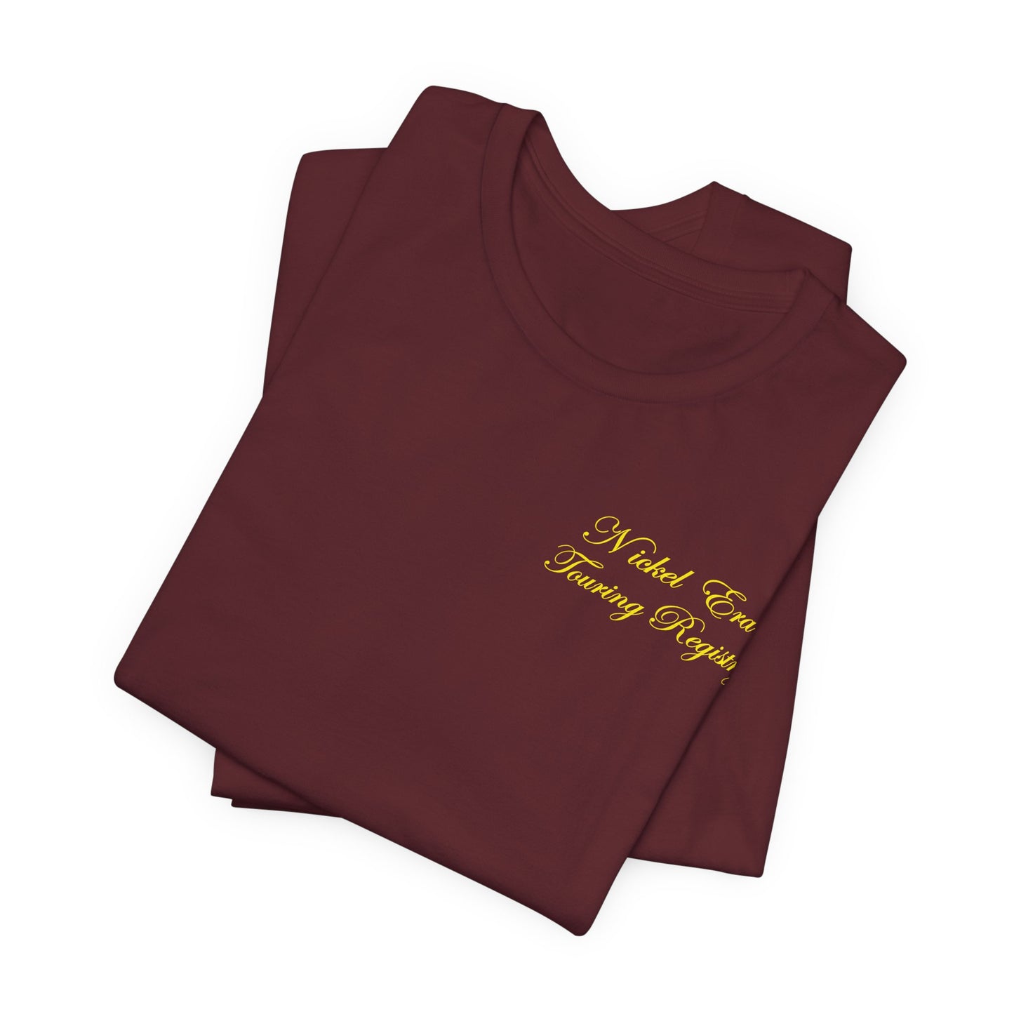 Nickel Era Touring Registry Chest Tee - Casual Cotton T-Shirt