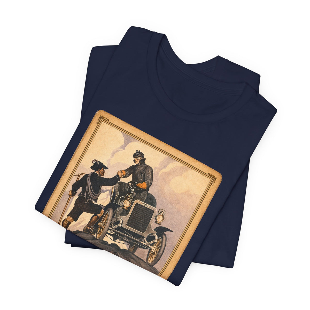 REO Mountain Climbers Vintage Tee — Unisex Soft Short Sleeve Tee
