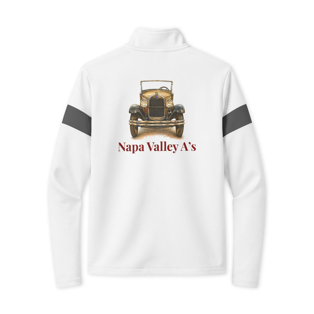 Napa Valley V's Full-Zip Travel Jacket  — Front and Back Logos