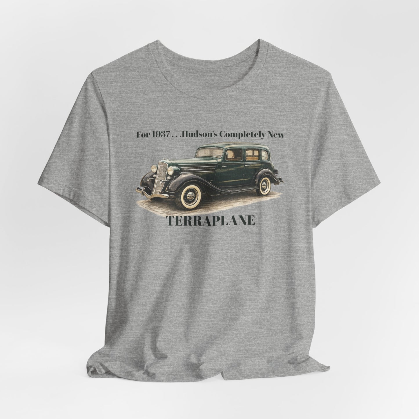 1937 Hudson Terraplane Classic Auto T‑Shirt - Unisex Jersey Short Sleeve Tee