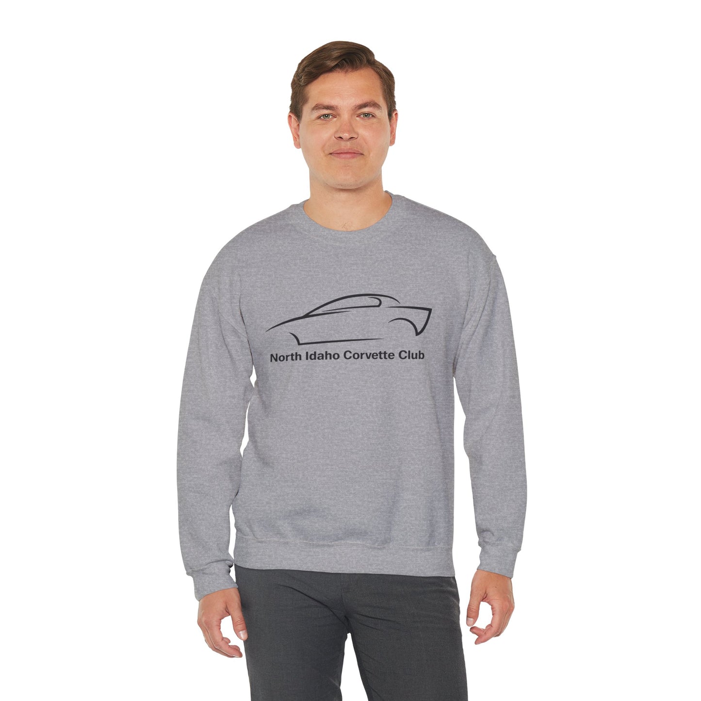 North Idaho Corvette Club Unisex Heavy Blend™ Crewneck Sweatshirt
