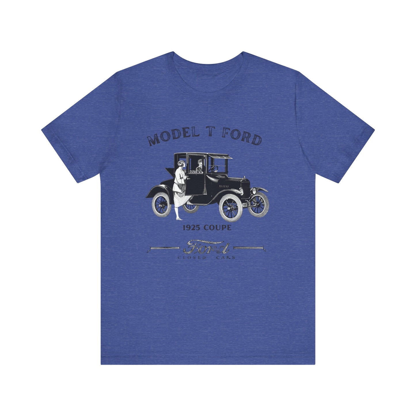 1925 Model T Ford Coupe - Classic Car Unisex Jersey Short Sleeve