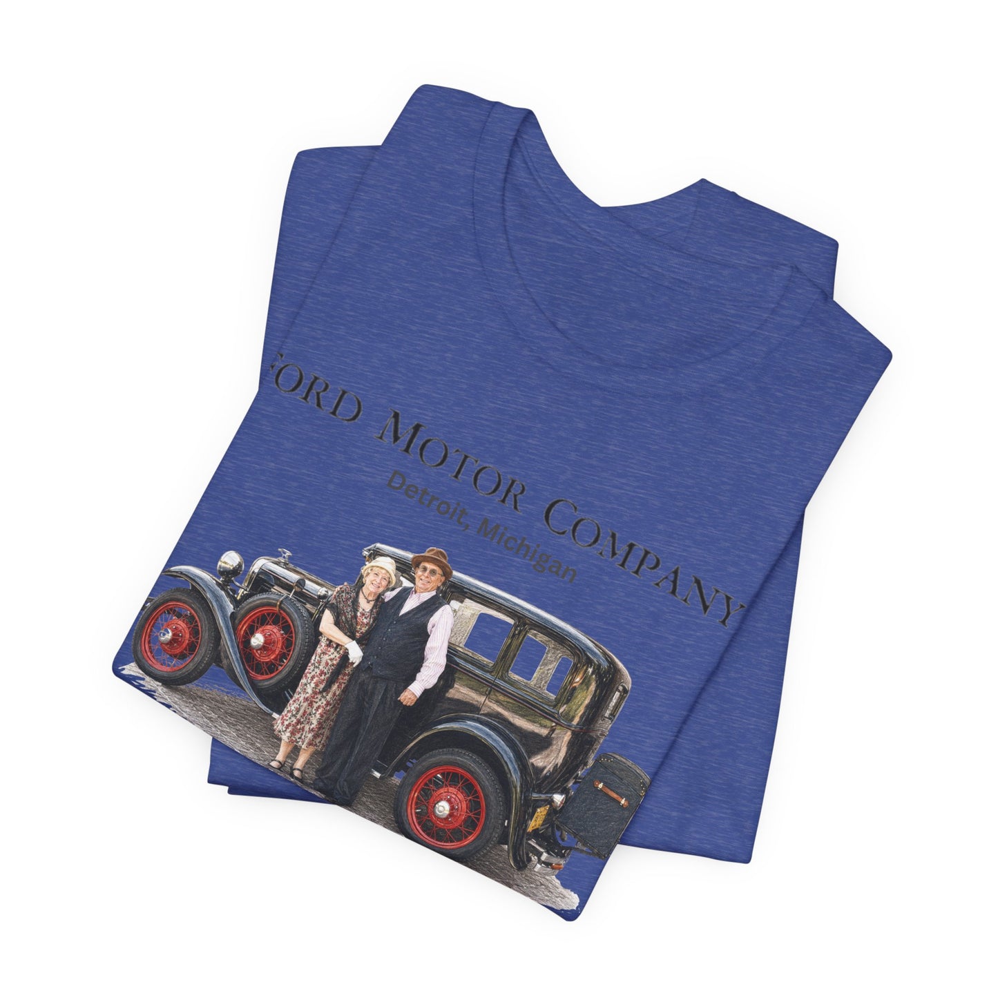 1930 Ford Model A Town Sedan Tee — Unisex Jersey Short Sleeve Tee