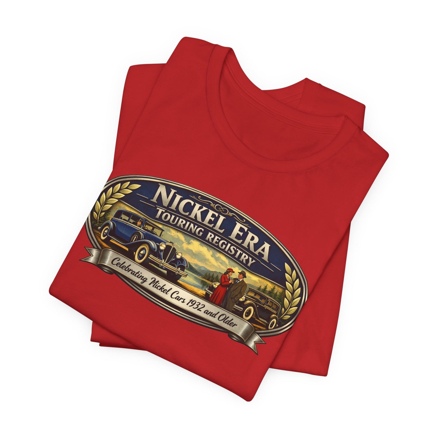 Nickel Era Touring Registry Tee — Celebrating Model Cars 1932 and Older