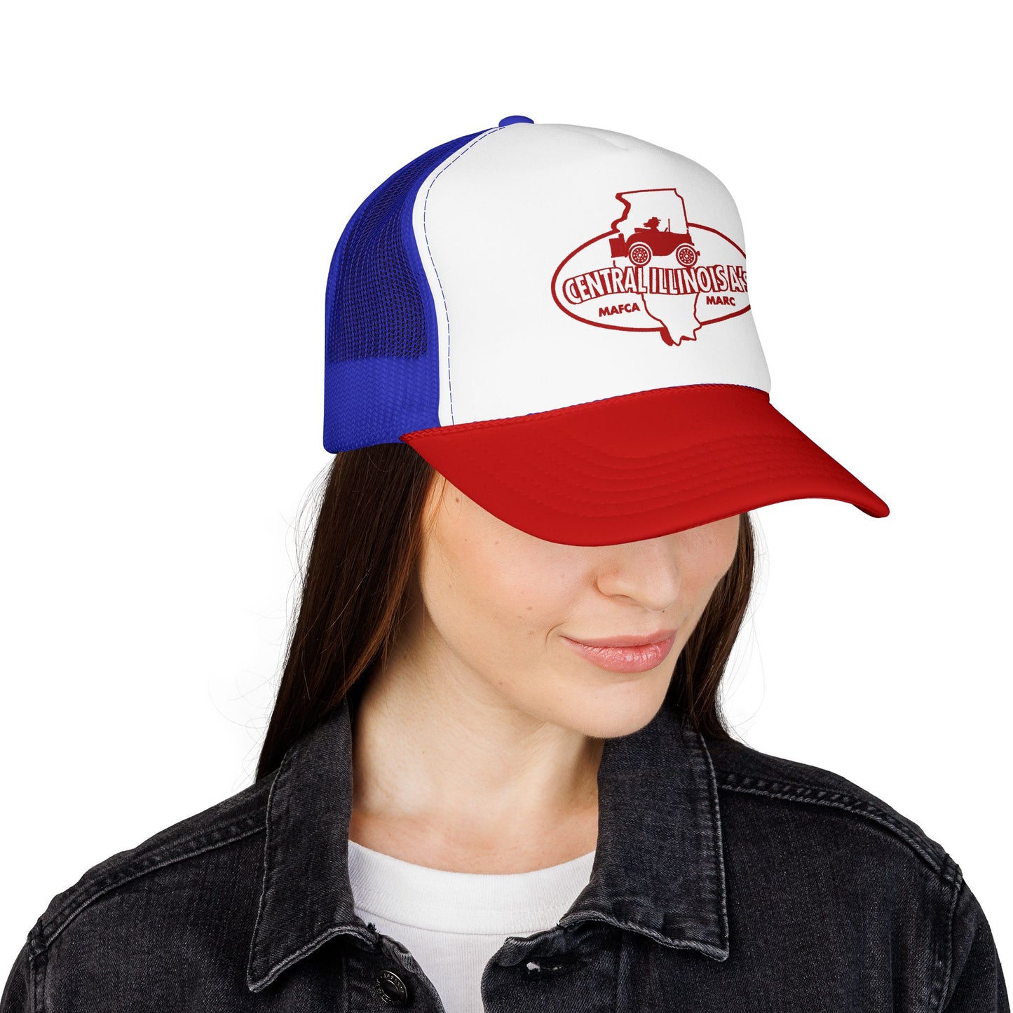 Central Illinois A's Foam Trucker Hat - Printed