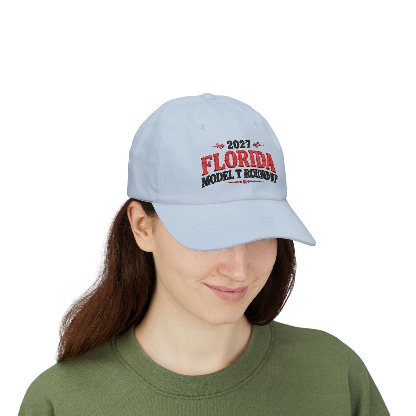2027 Florida Model T Roundup Embroidered Dad Cap