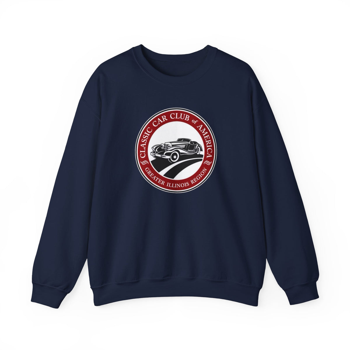 Classic Car Club of America Greater Illinois Region — Unisex Heavy Blend™ Crewneck Sweatshirt