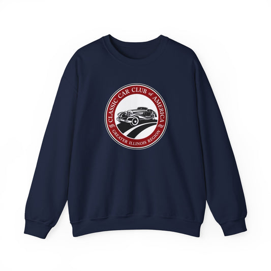 Classic Car Club of America Greater Illinois Region — Unisex Heavy Blend™ Crewneck Sweatshirt