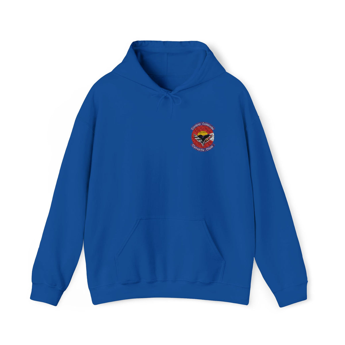Central Colorado Corvette Club Embroidered Hoodie