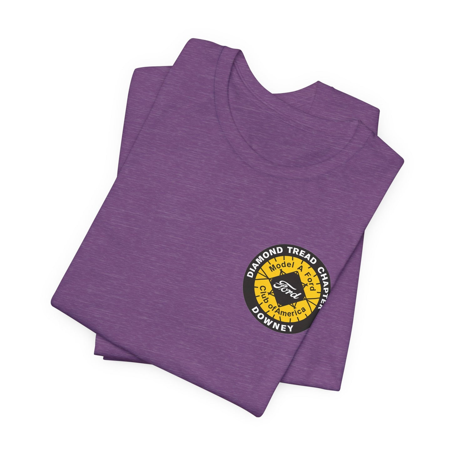 Diamond Tread Chapter Downey T‑Shirt - Small Front Logo Only