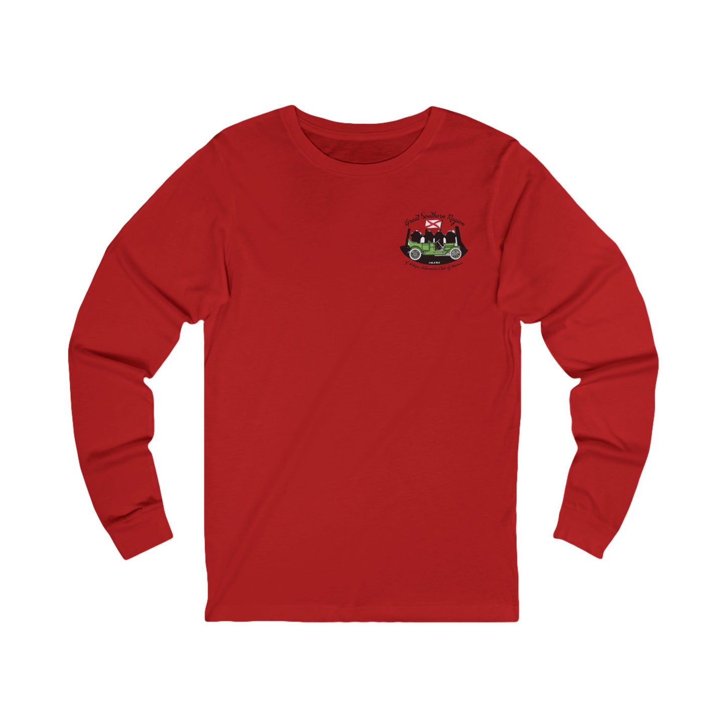 Great Southern Region AACA Long Sleeve Tee — Front and Back Logos