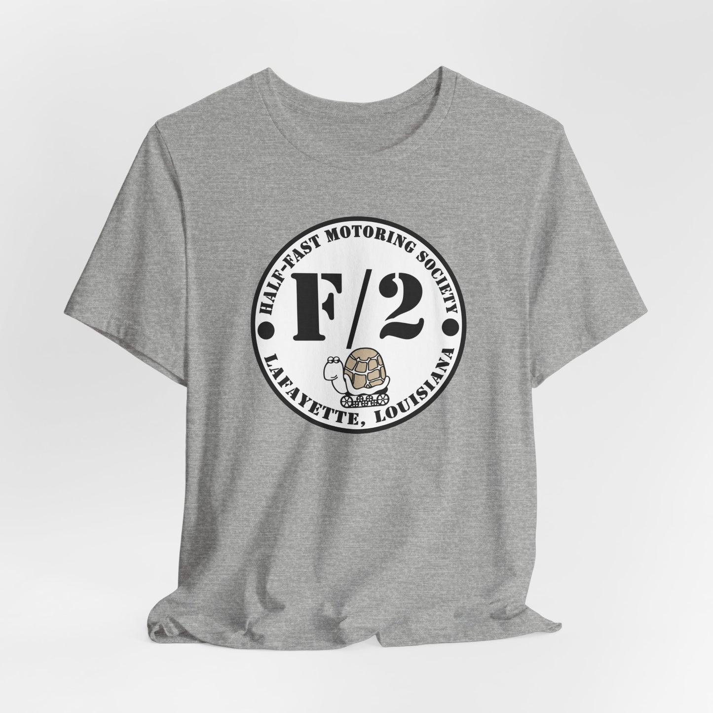 Half-Fast Motoring Society Tee — Lafayette, Louisiana Car Club Shirt