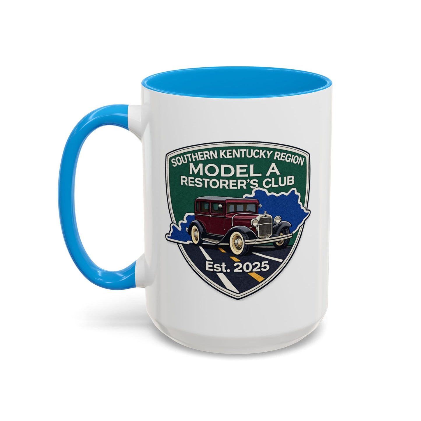 Southern Kentucky Region Model A Restorer's Club Club Mug — Southern Kentucky Region Est. 2025 (11oz/15oz)