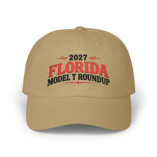 2027 Florida Model T Roundup Embroidered Dad Cap